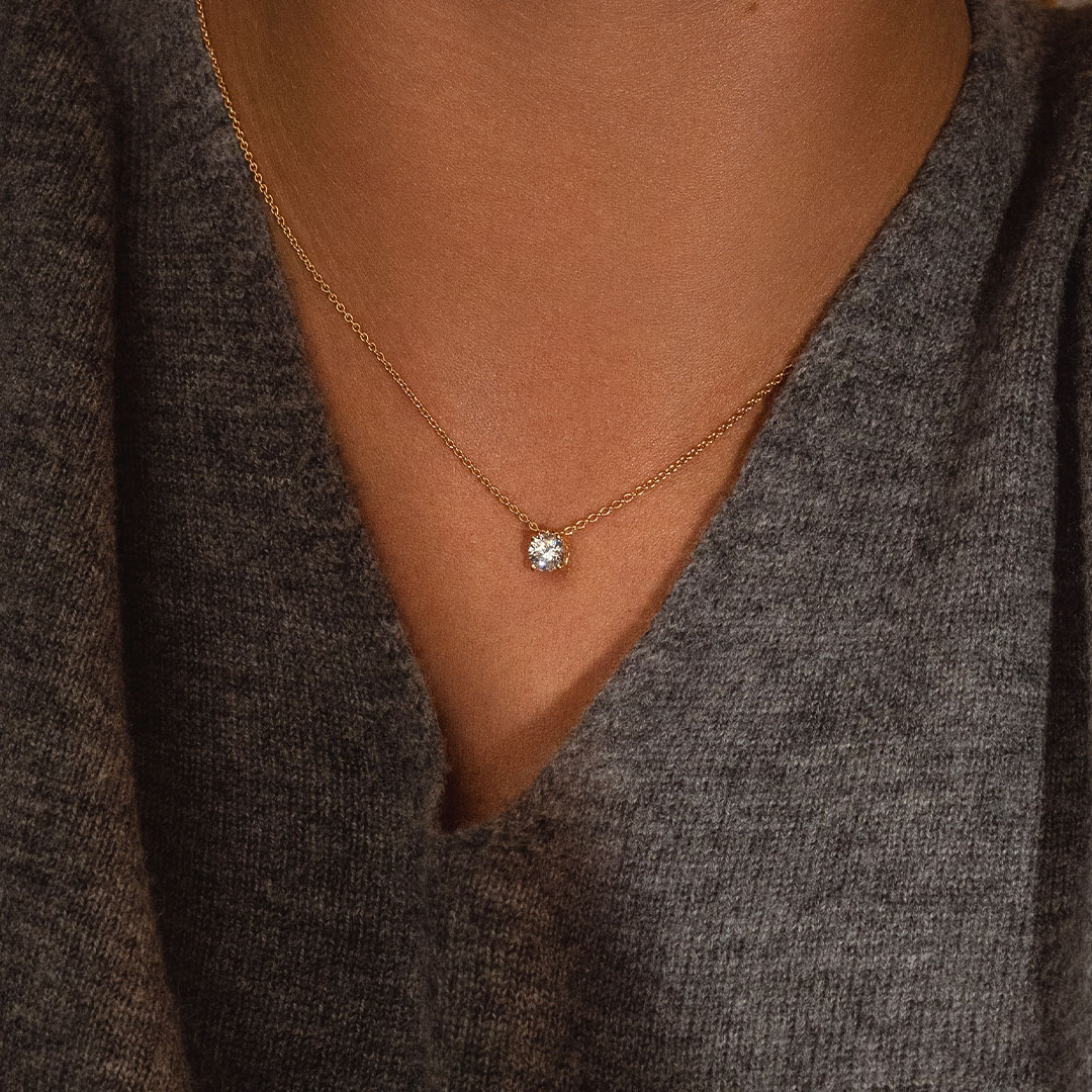 Collier modèle Pure taille brillant Maison Amantys