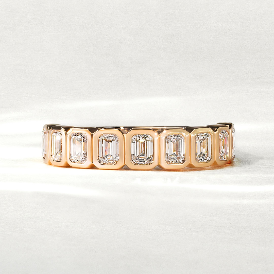 Bague en diamants modèle Romantique de la Maison de joaillerie Amantys